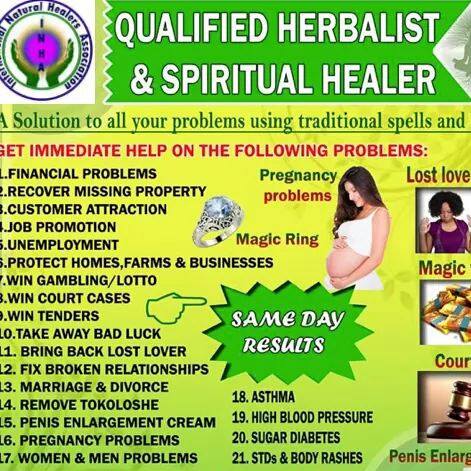 TRADITIONAL HEALER AND SPELLS CASTER+27 74 116 2667